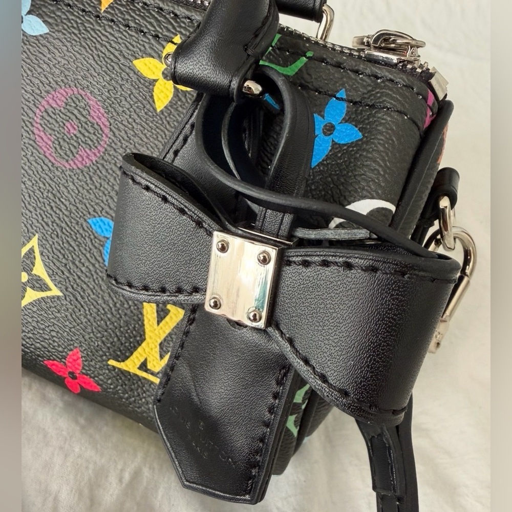 👑✅PRICE FIRM✅Black Fashion Mini Crossbody Speedy Bag. NWOT - Picture 12 of 16